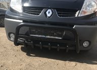 Renault Trafic 2001–2015 Frontbügel WT004 Schwarz (Edelstahl) Foto 5