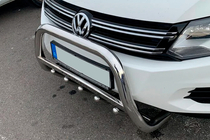 Volkswagen Tiguan 2007-2016 Frontbügel WT004 Edelstahl Foto 1