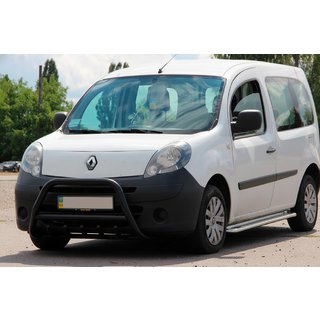 Frontbügel WT003 Schwarz Edelstahl Renault Kangoo 2008–2020 Foto 2