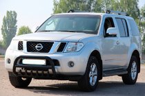 Nissan Navara 2006-2015 Frontbügel WT008 Schwarz (Edelstahl) Foto 1