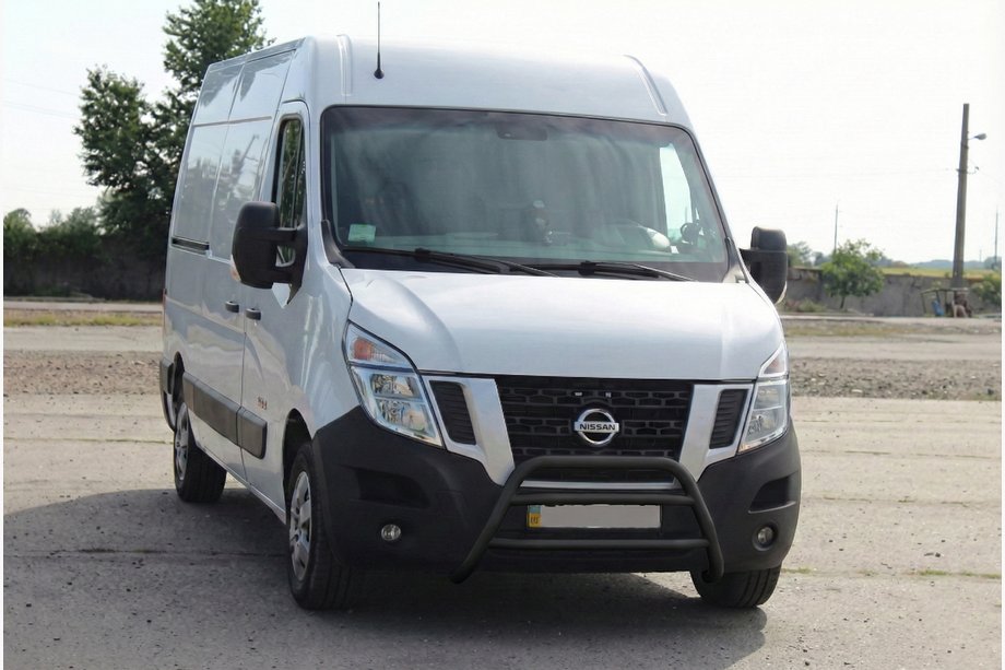 Opel Movano 2010-2021 Frontbügel WT018 Schwarz (Edelstahl) Image
