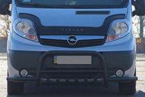 Renault Trafic 2001–2015 Frontschutzbügel Exclusive Black (Edelstahl) Foto 3