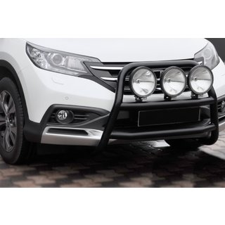 Frontschutz WT018 Schwarz (Edelstahl) Honda CRV 2012-2016 Foto 1