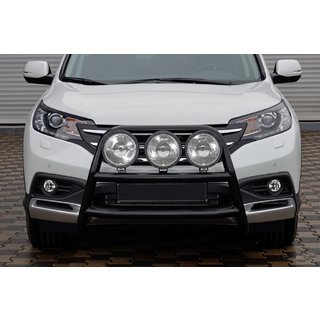 Frontschutz WT018 Schwarz (Edelstahl) Honda CRV 2012-2016 Foto 4
