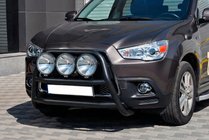 Mitsubishi ASX 2010-2023 Frontbügel WT018 Schwarz (Edelstahl) Foto 1