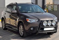 Mitsubishi ASX 2010-2023 Frontbügel WT018 Schwarz (Edelstahl) Foto 3