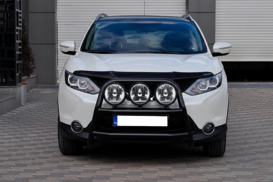Nissan Qashqai 2014-2021 Frontbügel WT018 Schwarz (Edelstahl) Foto 2