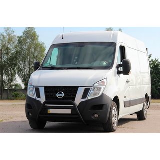 Frontbügel WT018 Schwarz (Edelstahl) Nissan NV400 2010-2024 Foto 2