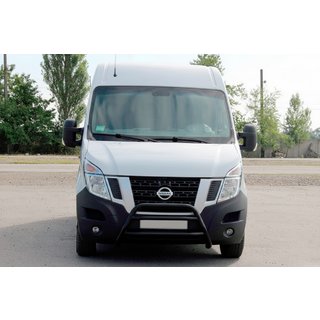 Frontbügel WT018 Schwarz (Edelstahl) Nissan NV400 2010-2024 Foto 1