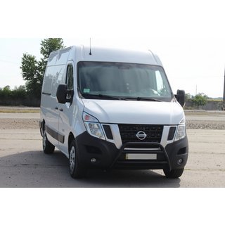 Frontbügel WT018 Schwarz (Edelstahl) Nissan NV400 2010-2024 Foto 3