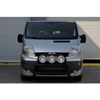 Frontbügel WT018 Schwarz (Edelstahl) Nissan Primastar 2002-2014 Foto 1