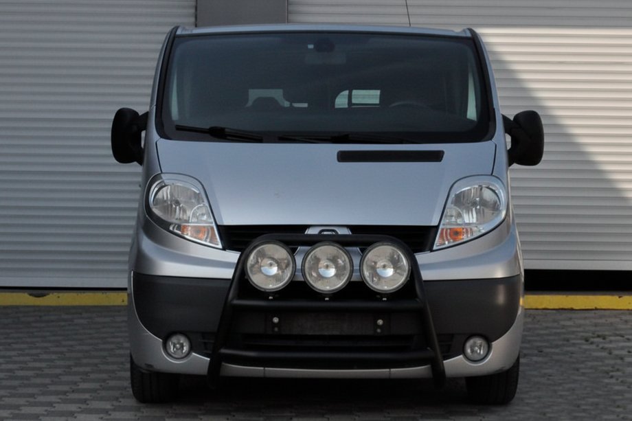 Nissan Primastar 2002-2014 Frontbügel WT018 Schwarz (Edelstahl) Image