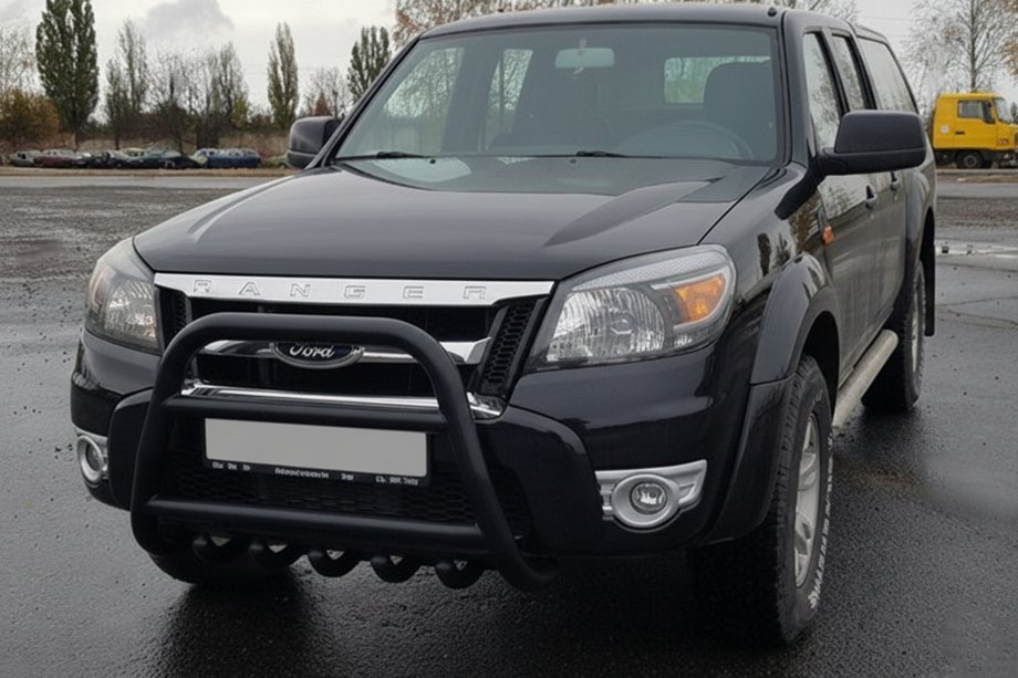 Ford Ranger 2007-2011 Frontbügel QT008 Schwarz (Edelstahl) Image