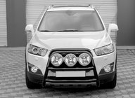 Chevrolet Trax 2012-2023 Frontbügel WT018 Schwarz (Edelstahl) Foto 1