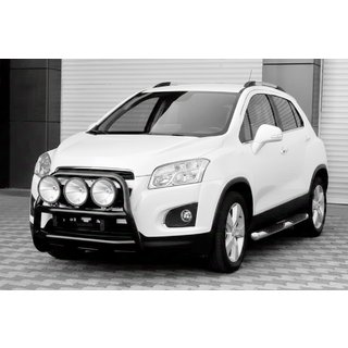 Frontbügel WT018 Schwarz (Edelstahl) Chevrolet Trax 2012-2023 Foto 4
