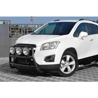 Frontbügel WT018 Schwarz (Edelstahl) Chevrolet Trax 2012-2023 Foto 3