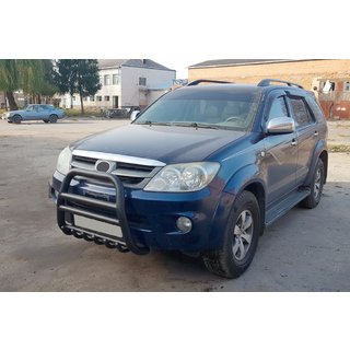 Frontbügel F12-11 Schwarz (Edelstahl) Toyota Fortuner 2006-2015 Foto 1