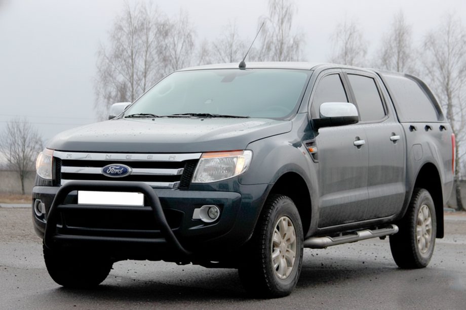 Ford Ranger 2011–2022 Frontschutzbügel WT022 Schwarz (Edelstahl) Foto 3