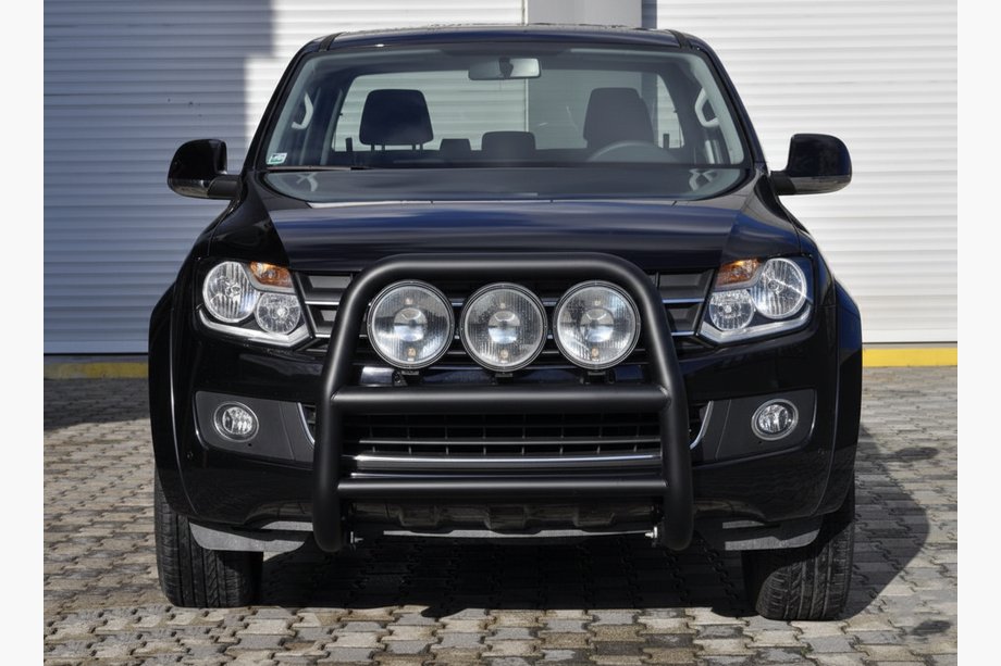 Volkswagen Amarok 2010-2022 Frontbügel VL001 Schwarz (Edelstahl) Foto 2