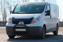Opel Vivaro 2001–2015 Frontbügel QT-Spec Schwarz (Edelstahl) Foto 3