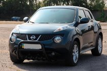 Nissan Juke 2010-2019 Frontbügel QT012 Schwarz (Edelstahl) Foto 2