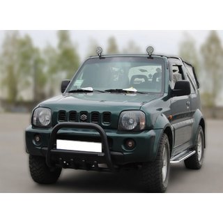 Frontbügel F2-01 Schwarz (Edelstahl) Suzuki Jimny 1998-2018 Foto 3