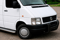 Volkswagen LT 1995-2006 Frontbügel Kelebek WT011 Black (Edelstahl) Foto 2