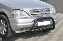 Mercedes ML W163 1997-2005 Frontbügel Black (Edelstahl) Foto 5