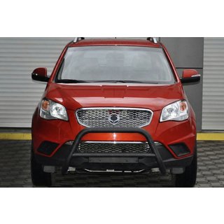 Frontbügel WT005 Schwarz (Edelstahl) SsangYong Korando 2010-2019 Foto 2
