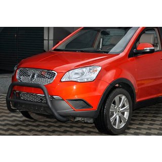Frontbügel WT005 Schwarz (Edelstahl) SsangYong Korando 2010-2019 Foto 1