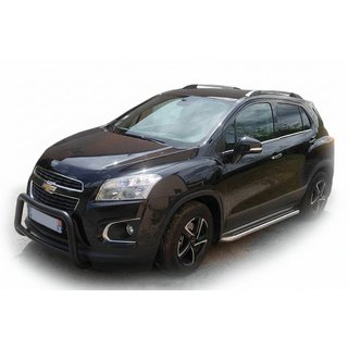Frontbügel WT005 Schwarz (Edelstahl) Chevrolet Trax 2012-2023