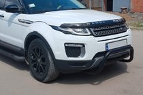 Range Rover Evoque 2012-2018 Frontbügel WT005 Schwarz (Edelstahl) Foto 2