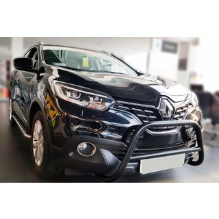 Frontbügel Black (Edelstahl) Renault Kadjar 2015-2022 Foto 1