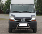 Renault Master 1998-2010 Frontbügel (Edelstahl) Foto 1