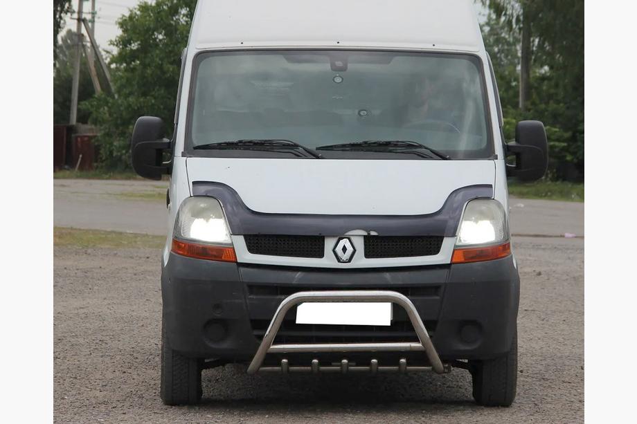 Renault Master 1998-2010 Frontbügel (Edelstahl) Image