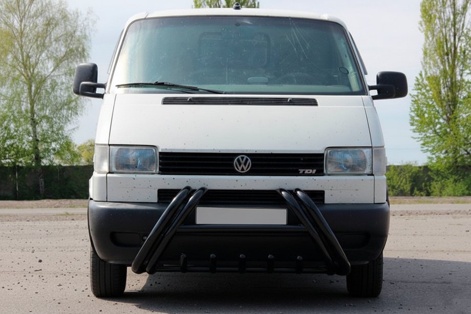 Volkswagen T4 Transporter 1990-2003 Frontbügel Kelebek WT011 Black (Edelstahl) Foto 1