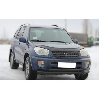 Frontschutzbügel ST014-1 Schwarz (Edelstahl) Toyota Rav 4 2001-2005 Foto 2