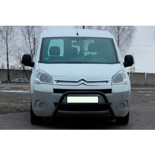 Frontbügel WT022 Schwarz (Edelstahl) Citroen Berlingo 2008-2018 Foto 3