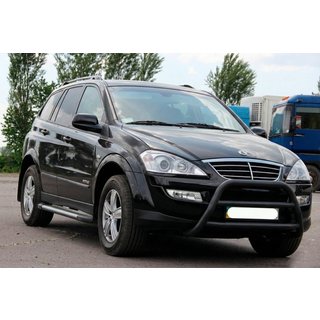 Frontbügel WT022 Schwarz (Edelstahl) SsangYong Kyron 2005-2014 Foto 3