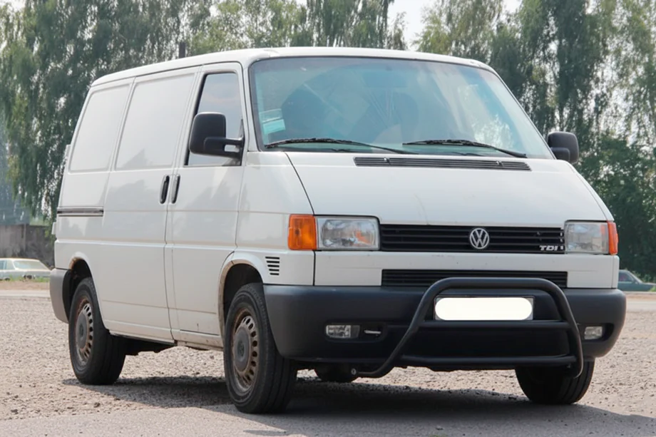 Volkswagen T4 Caravelle/Multivan 1990–2003 Frontbügel WT022 Schwarz (Edelstahl) Foto 2