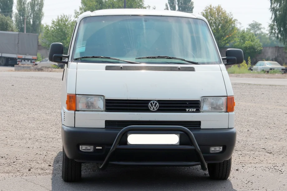 Volkswagen T4 Caravelle/Multivan 1990–2003 Frontbügel WT022 Schwarz (Edelstahl) Foto 1