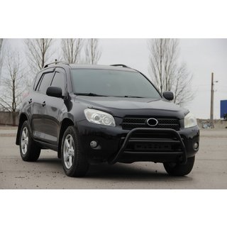 Frontbügel WT022 Schwarz (Edelstahl) Toyota Rav 4 2006-2013 Foto 2