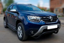 Renault Duster 2008–2017 Frontbügel ST011 Schwarz (Edelstahl) Foto 2