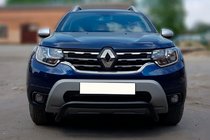 Dacia Duster 2018-2024 Frontbügel WT007 Schwarz (Edelstahl) Foto 2