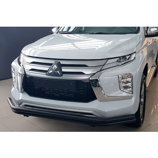 Frontschutzbügel F3-60 Black (2020+, Edelstahl) Mitsubishi Pajero Sport 2015-
