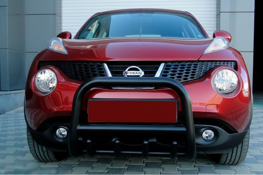 Nissan Juke 2010-2019 Frontbügel QT006 Schwarz (Edelstahl) Image