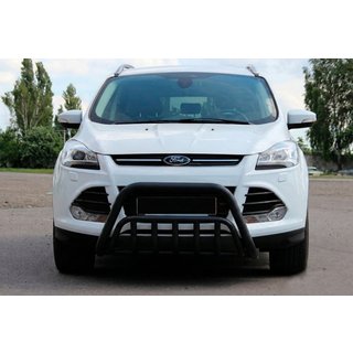 Frontbügel WT002 Schwarz (Edelstahl) Ford Kuga/Escape 2013-2019 Foto 1