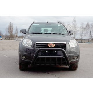Frontbügel WT002 Schwarz (Edelstahl) Geely Emgrand X7 2011- Foto 2
