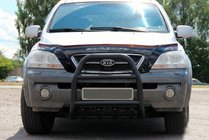 Kia Sorento I BL 2002-2009 Frontbügel QT007 Schwarz (Edelstahl) Foto 2