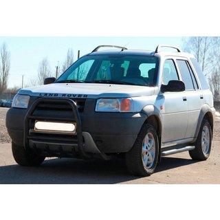 Frontbügel QT007 Schwarz (Edelstahl) Land Rover Freelander I 1997-2006 Foto 3